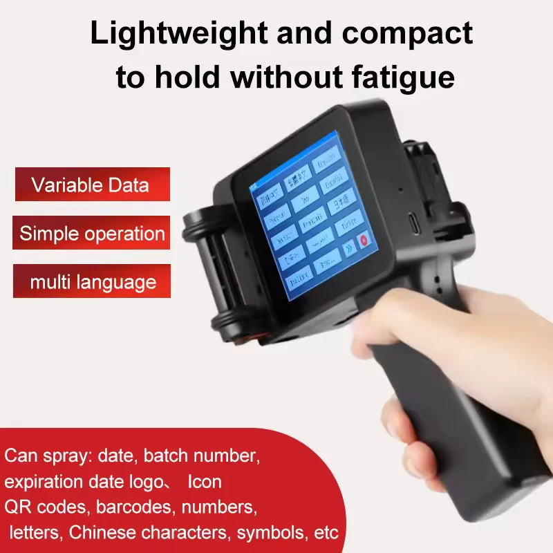 PrintEase Tragbarer Tintenstrahldrucker | Kompakter und vielseitiger Drucker für unterwegs