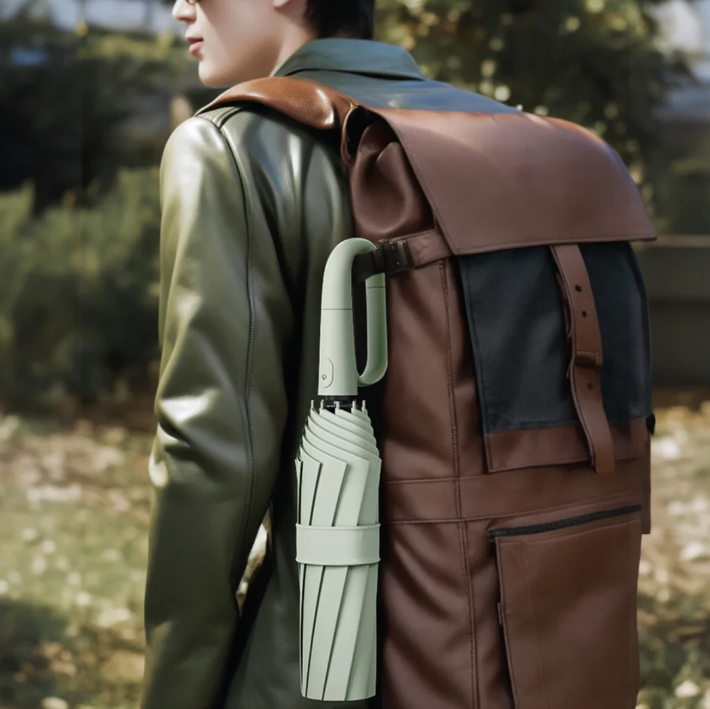 Reflektierender Edge Sturmfester Regenschirm