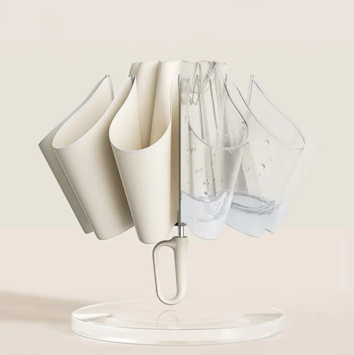 Reflektierender Edge Sturmfester Regenschirm