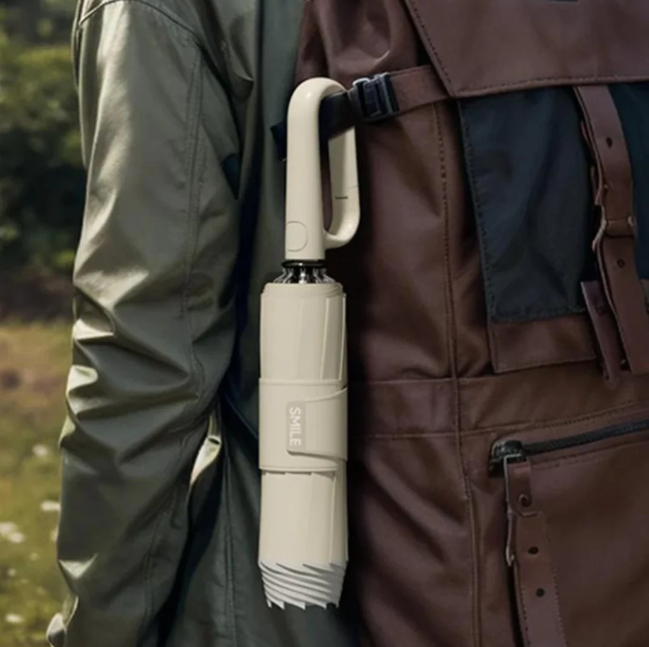 Reflektierender Edge Sturmfester Regenschirm