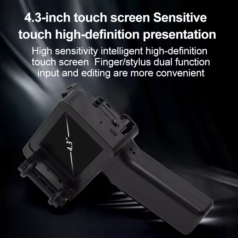 PrintEase Tragbarer Tintenstrahldrucker | Kompakter und vielseitiger Drucker für unterwegs