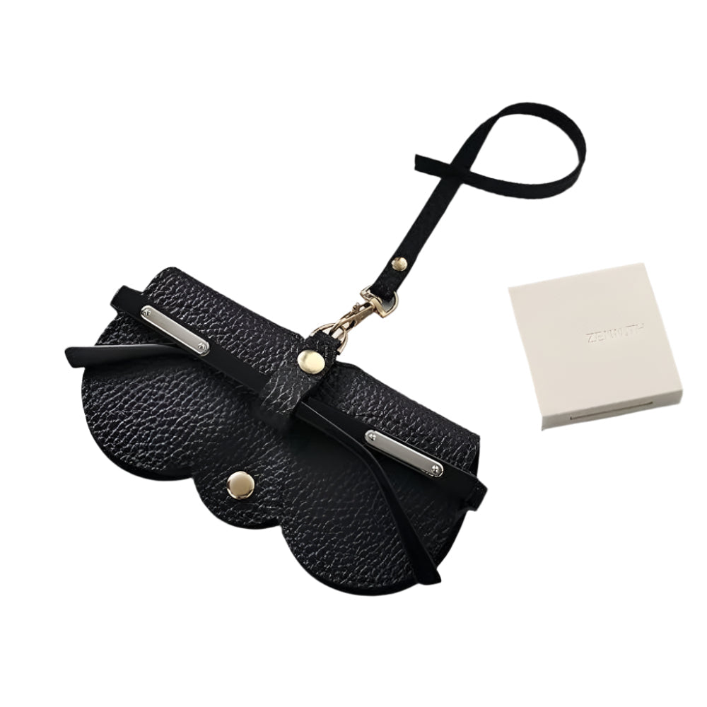 LuxuraGuard™ - Elegante Lederbrillenetui | Stilvoller Schutz für Ihre wertvollen Brillen