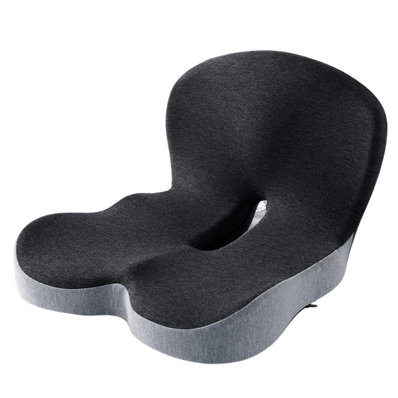 ErgoComfort Sitzkissen – Ergonomisches Memory-Schaumkissen für Rückenstütze und Komfort