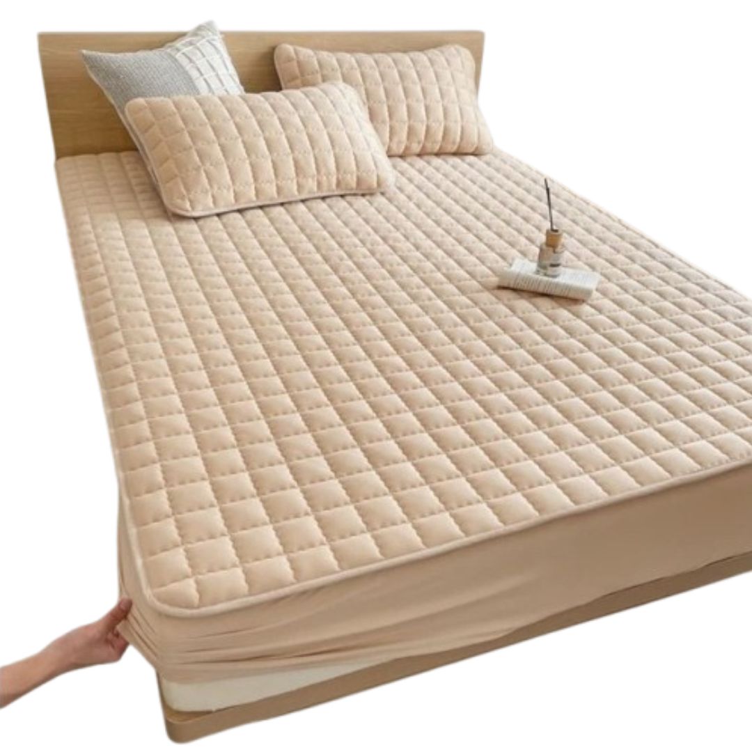 DreamShield Wasserdichter Matratzenschoner – Weicher Atmungsaktiver Schutz mit Elastischem Sitz