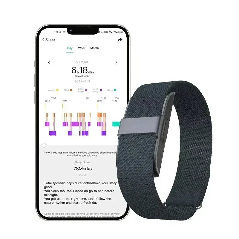 LifeTrack Aktivitätsband – Diskreter Fitness Tracker mit Herzfrequenz und Schrittzähler