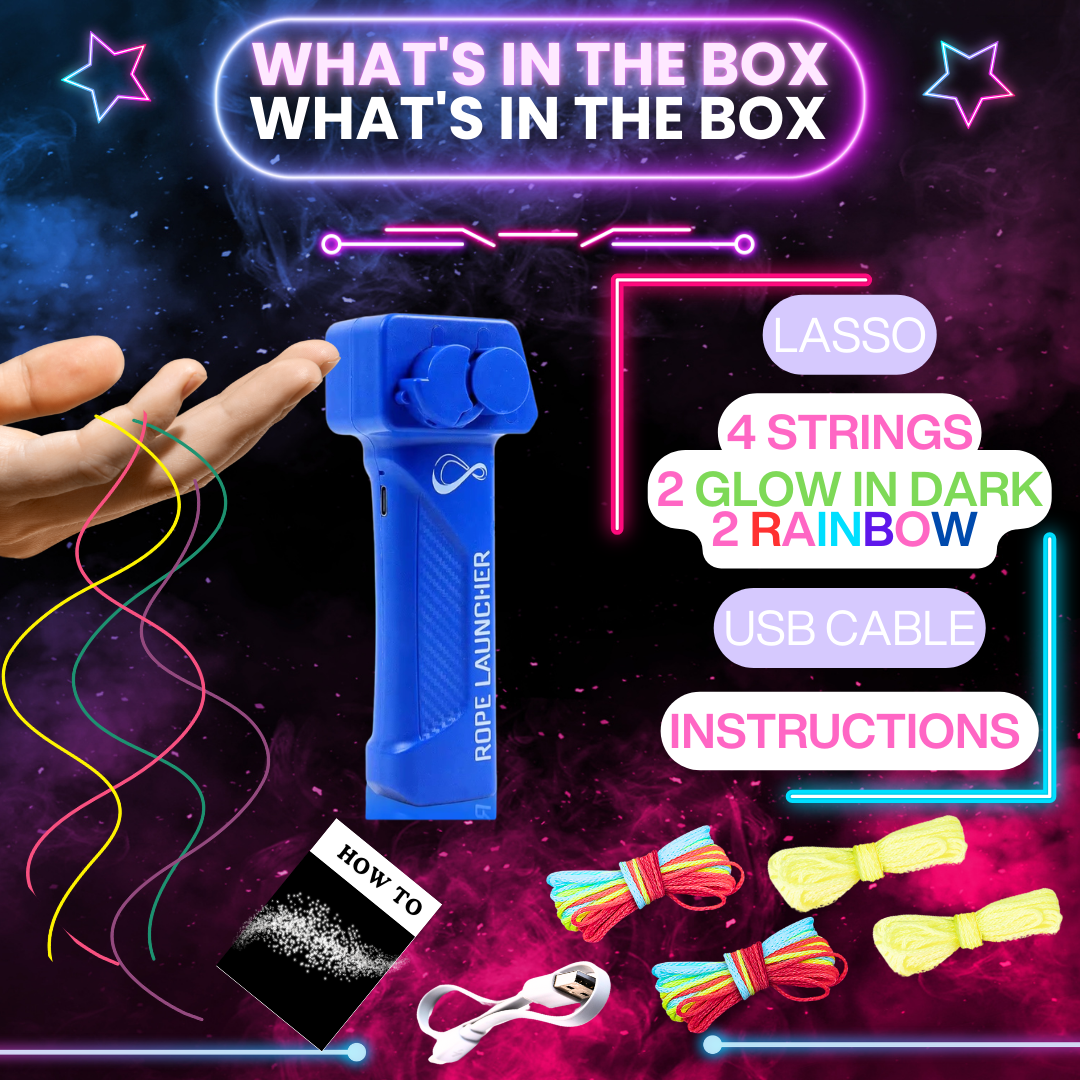 GlowLasso Seilspiel | Erleuchte den Spaß!