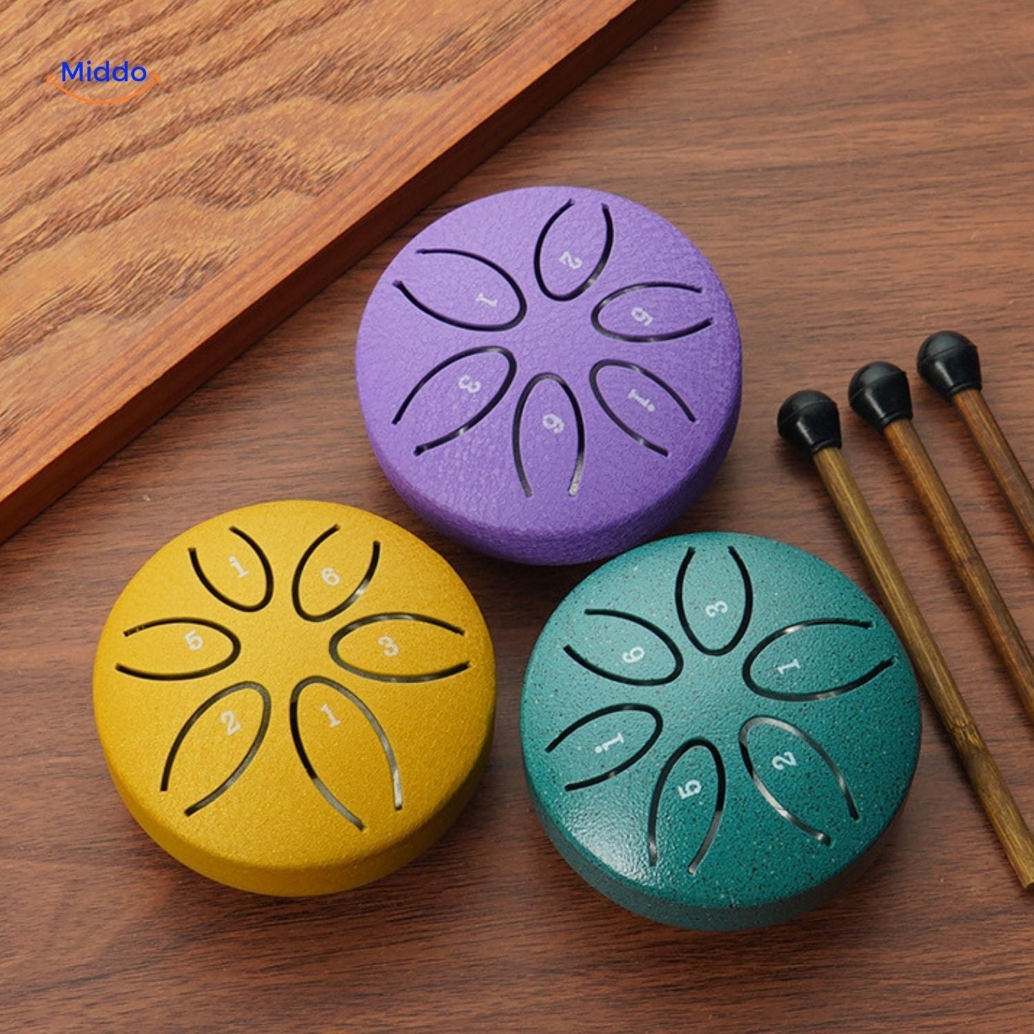 ZenHarmony Zungentrommel | Beruhigende Klänge für tiefgehende Meditation