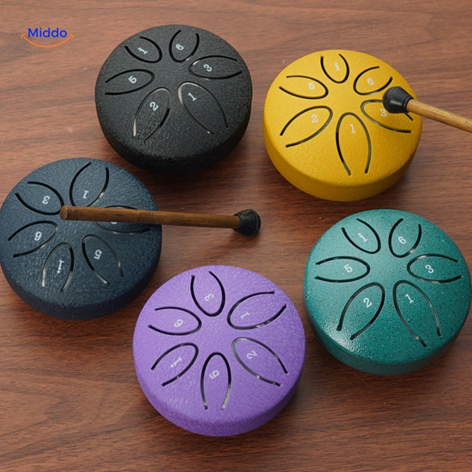 ZenHarmony Zungentrommel | Beruhigende Klänge für tiefgehende Meditation