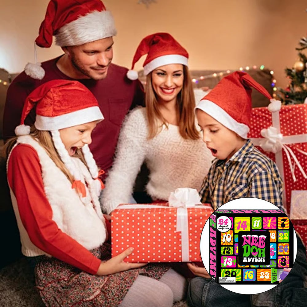 Needoh Fröhlicher Adventskalender | Spannende Weihnachtszählung für festlichen Spaß