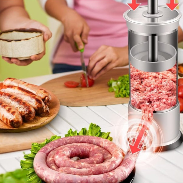 SaborLux Gourmet Wurstmaschine | Stelle handgemachte Würste von überlegener Qualität her