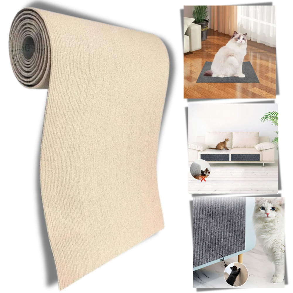 Klebende Wandmontierte Katzenkratzmatte