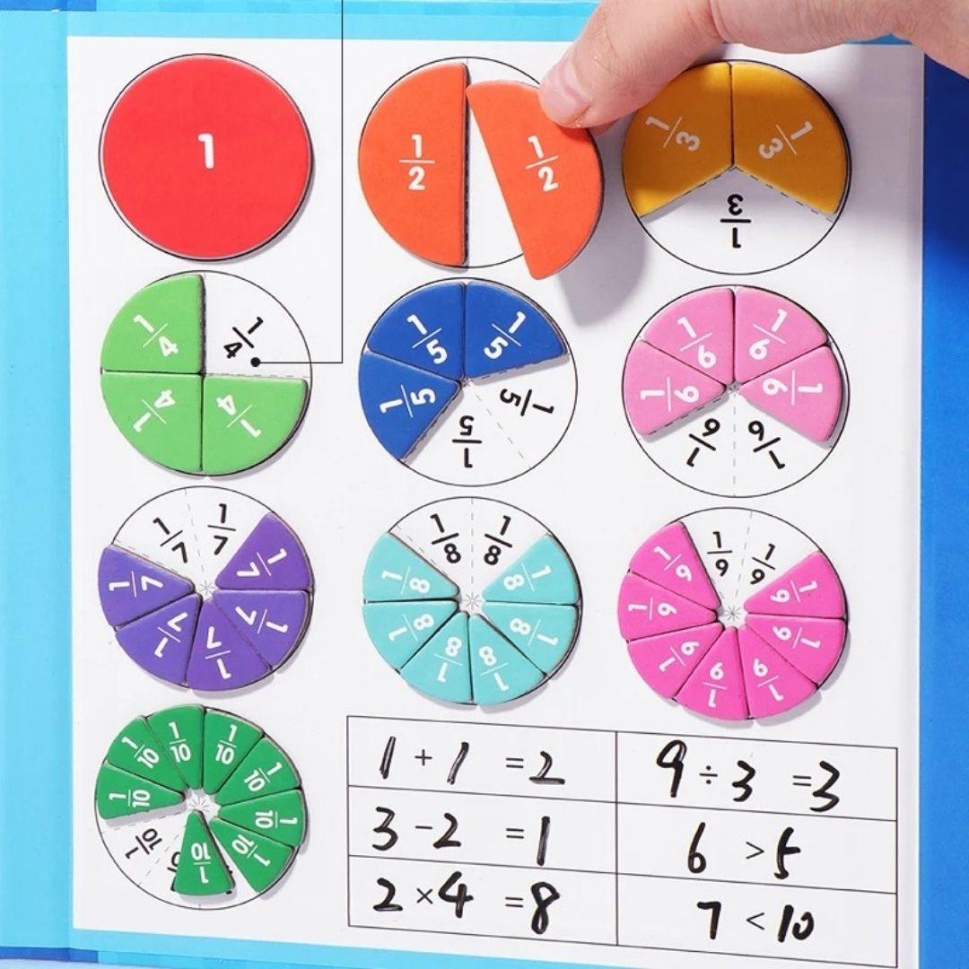LearnFractions | Magnetisches Mathematik-Lernset