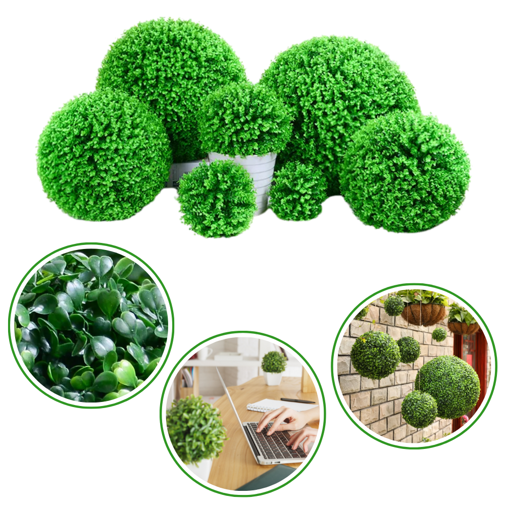Künstliche Topiary-Grasbälle