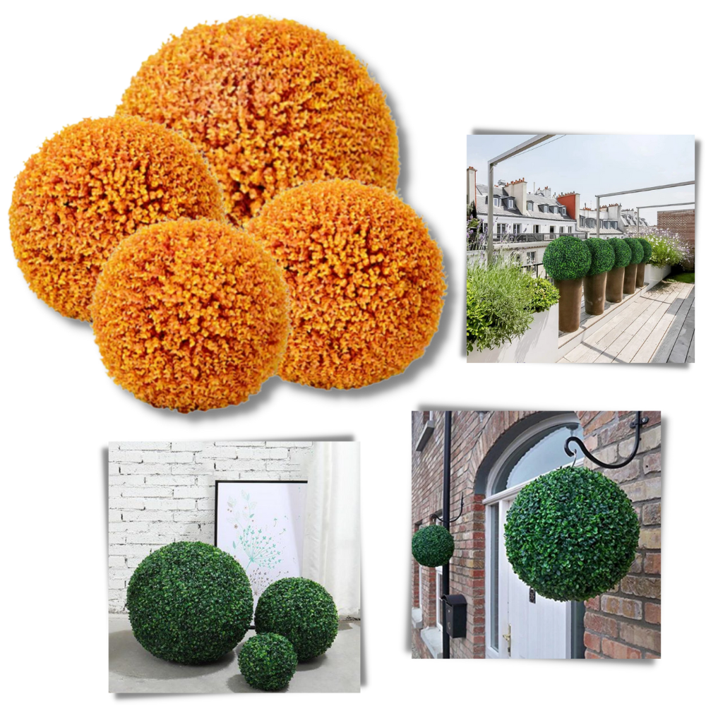 Künstliche Topiary-Grasbälle