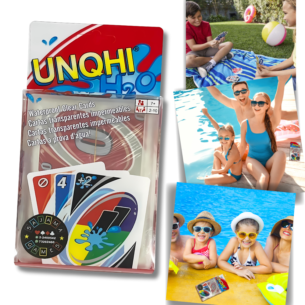 Klassische Uno Wasserdichte Karten