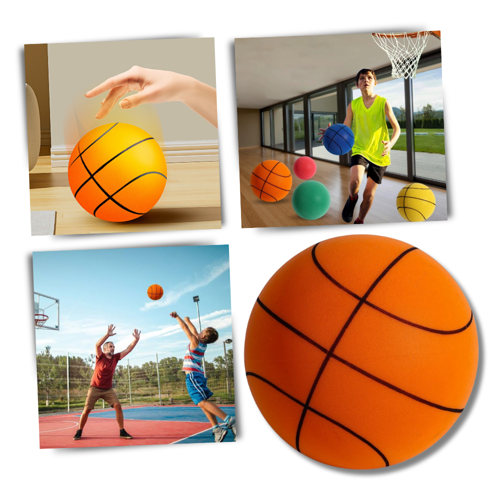 Farbiger Spaß Stille Basketball