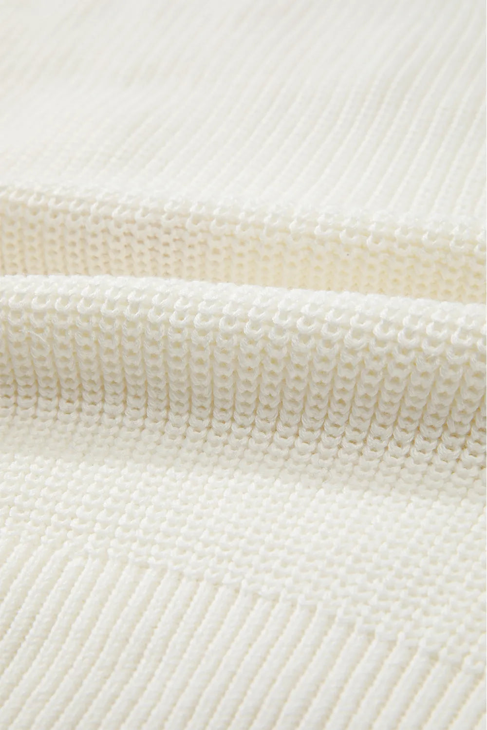 Weißer Fröhlicher und Heller Zuckerstangen-Text Weihnachts-Pullover