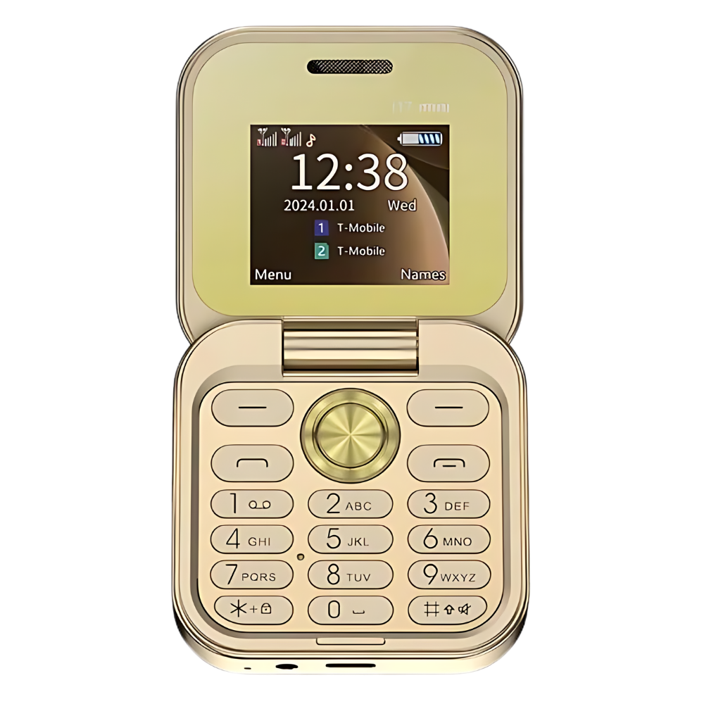 Dual-SIM kleines klappbares Handy