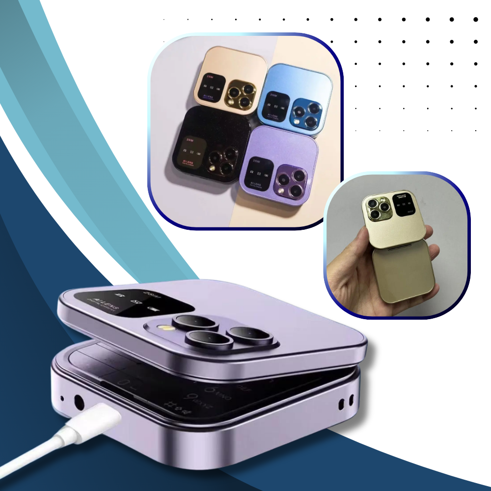 Dual-SIM kleines klappbares Handy