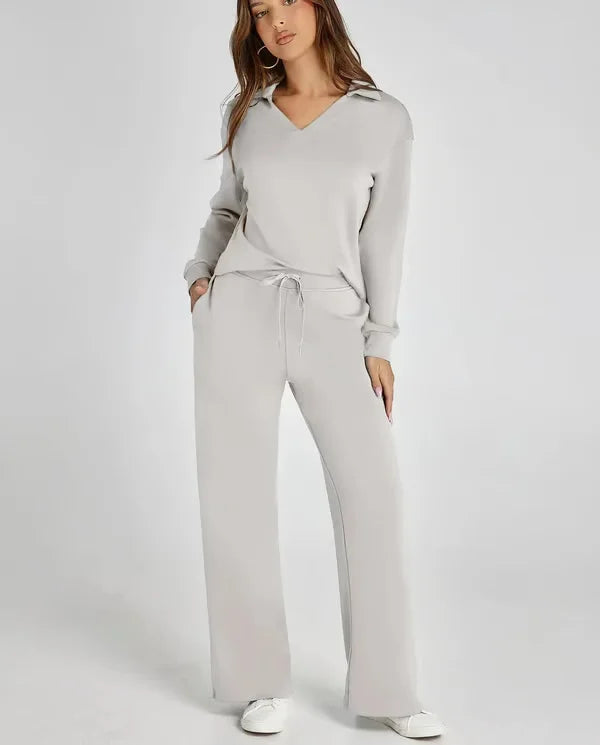 VioletVibe Gemütliches Hoodie-Set | Stylische und bequeme Loungewear für ultimativen Komfort