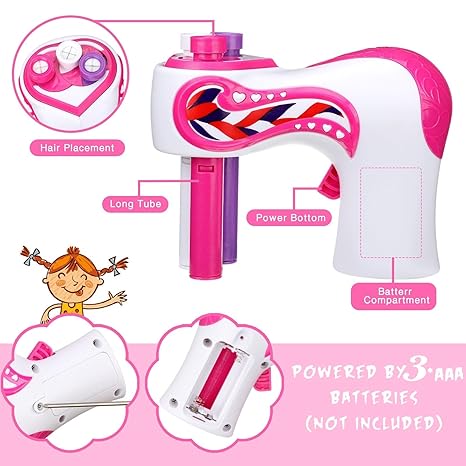 LuxuraBraid Magischer Haarflechter | Kreieren Sie mühelos wunderschöne Zöpfe mit luxuriösem Aussehen