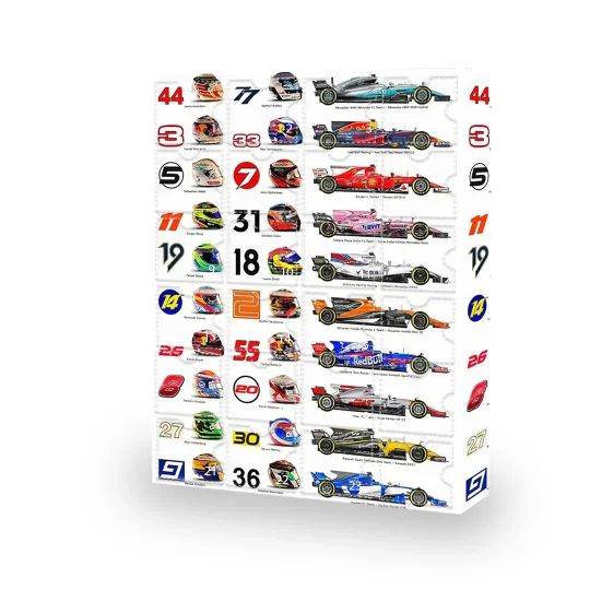 F1-Adventskalender | Für echte Formel 1 Liebhaber