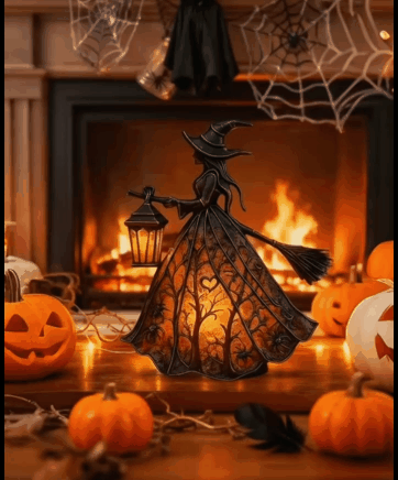 WitchGlow Laterne | Verzaubernde Halloween Lampe