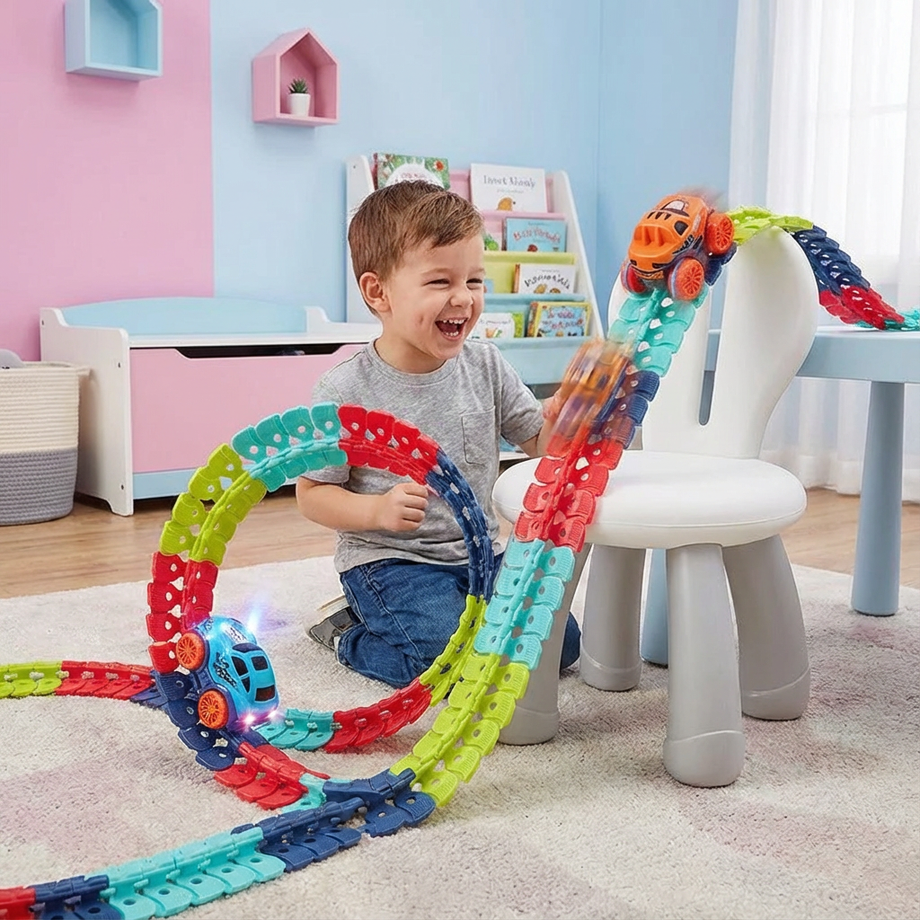 Anti-Schwerkraft Rennbahn für Kinder