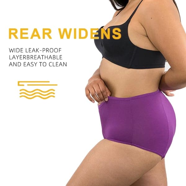 LuxeFit Hohe Taille Leakproof Unterwäsche | Verbesserter Komfort und Stil mit einem Kaufe 5, erhalte 5 gratis Angebot!