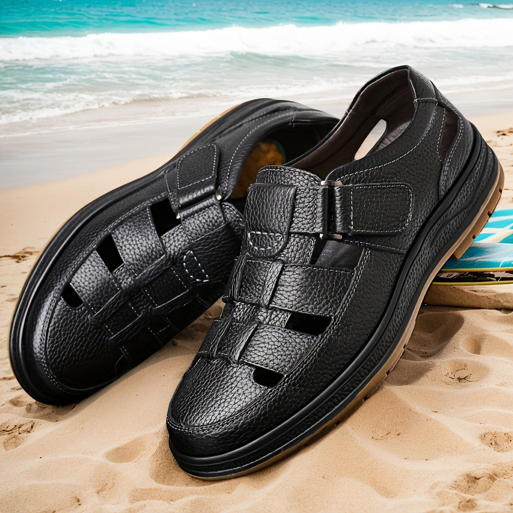 Herren Sommerschuhe LederComfort – Atmungsaktiv, Rutschfest und Langlebig