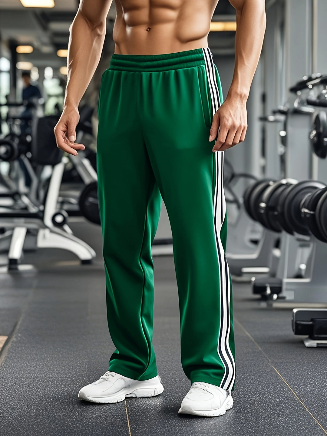 Herren Sporthose FlexRun – Atmungsaktives Trainingsmodell mit Kordelzug in der Taille