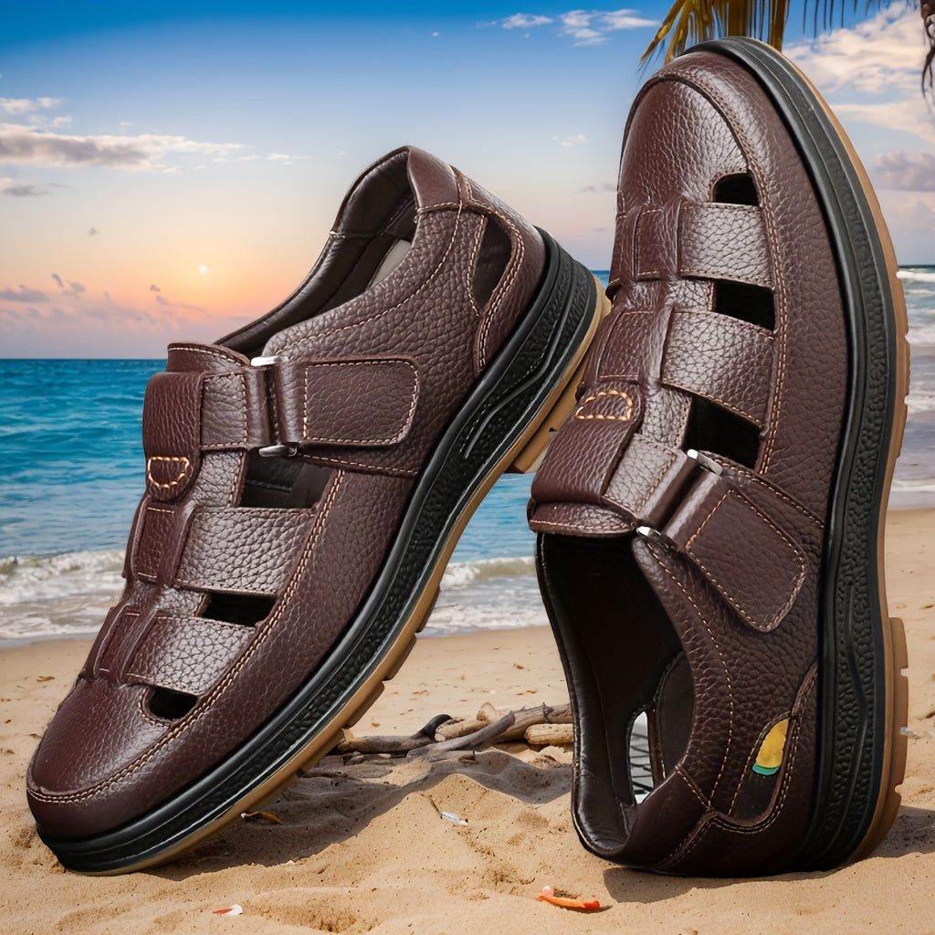 Herren Sommerschuhe LederComfort – Atmungsaktiv, Rutschfest und Langlebig