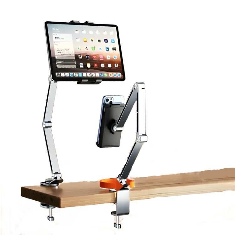 Luxoré | Halterung für Tablet und Smartphone – verstellbar - leicht - elegant