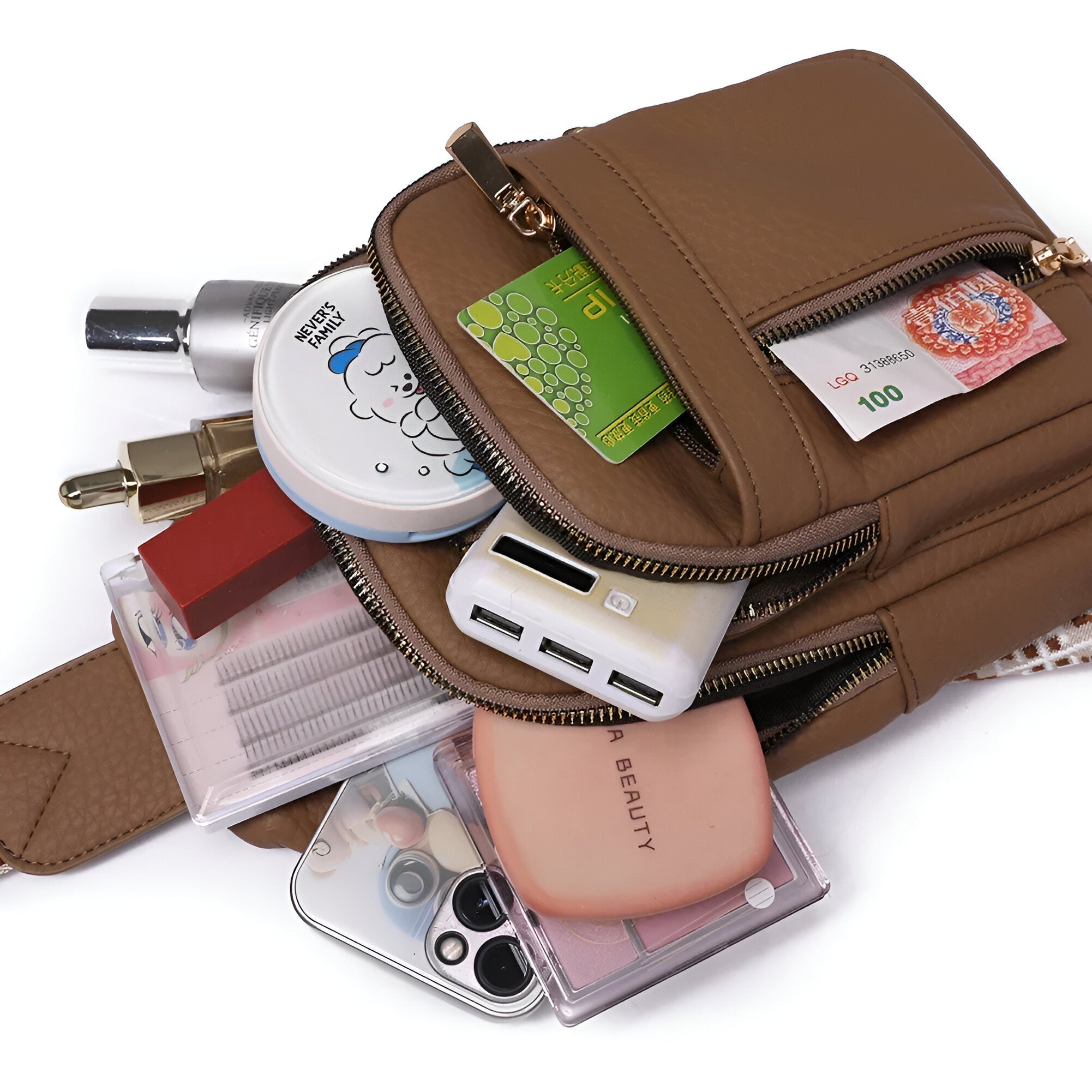 LuxuraGuard Chic Schultertasche | Stilvolles Design gegen Diebstahl für sicheres tägliches Gebrauch