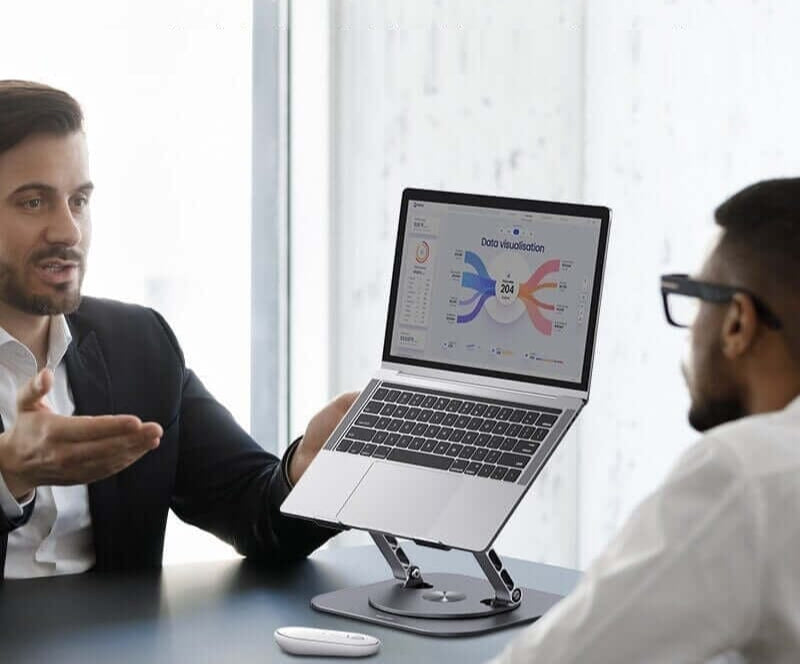 Élégance | Laptop- und Tabletständer 360° – verstellbar - ergonomisch - modernes Design