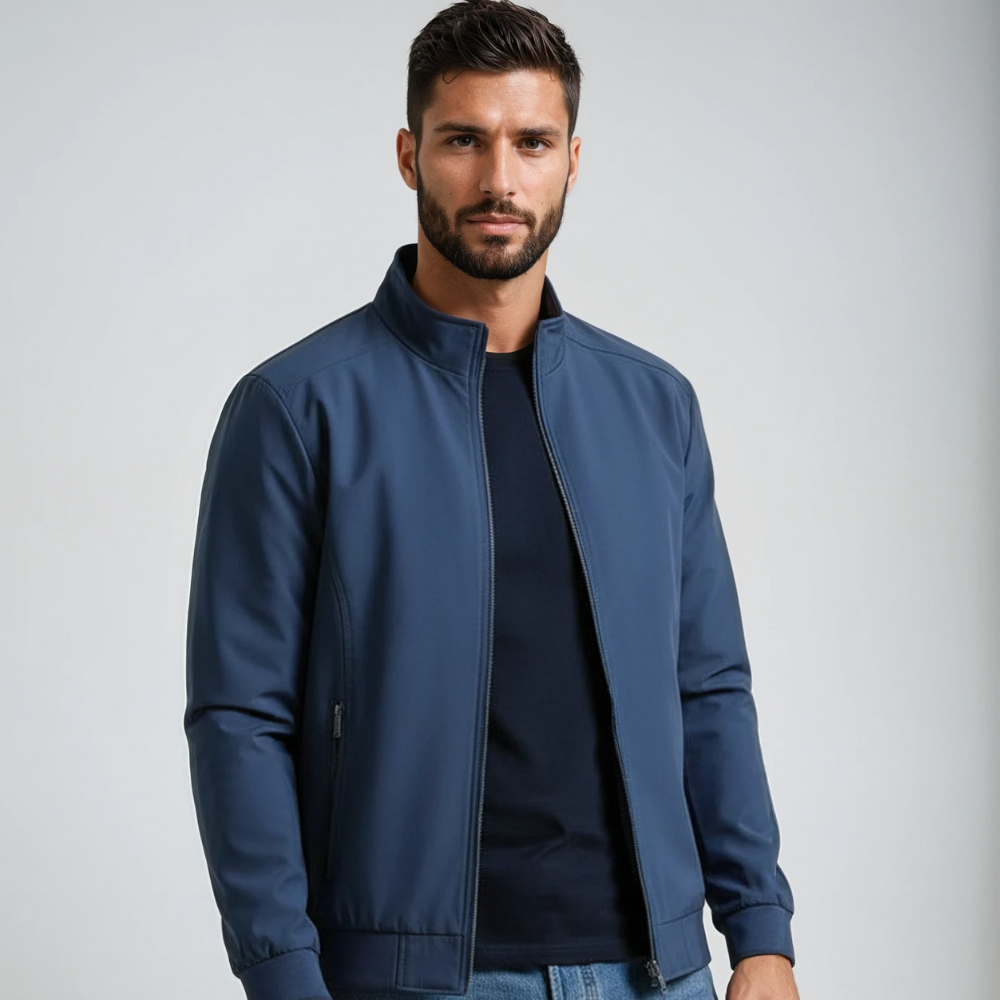 Herren Winterjacke RetroShield – Winddichte Übergangsjacke mit zeitlosem Look