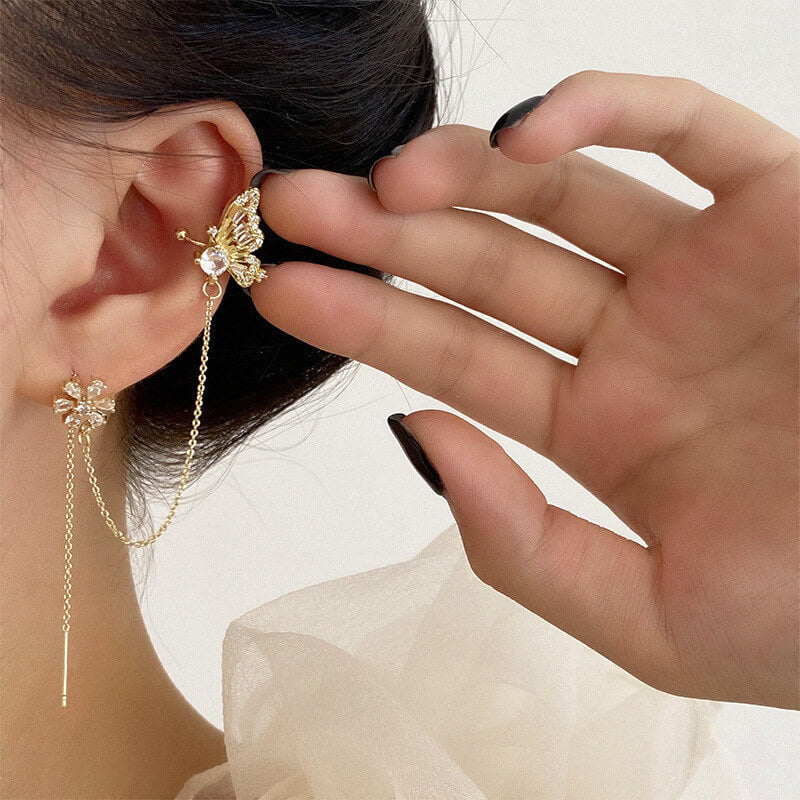 Schmetterling Ohrringe | Geduld, Vertrauen und das Bewusstsein, dass alles blüht