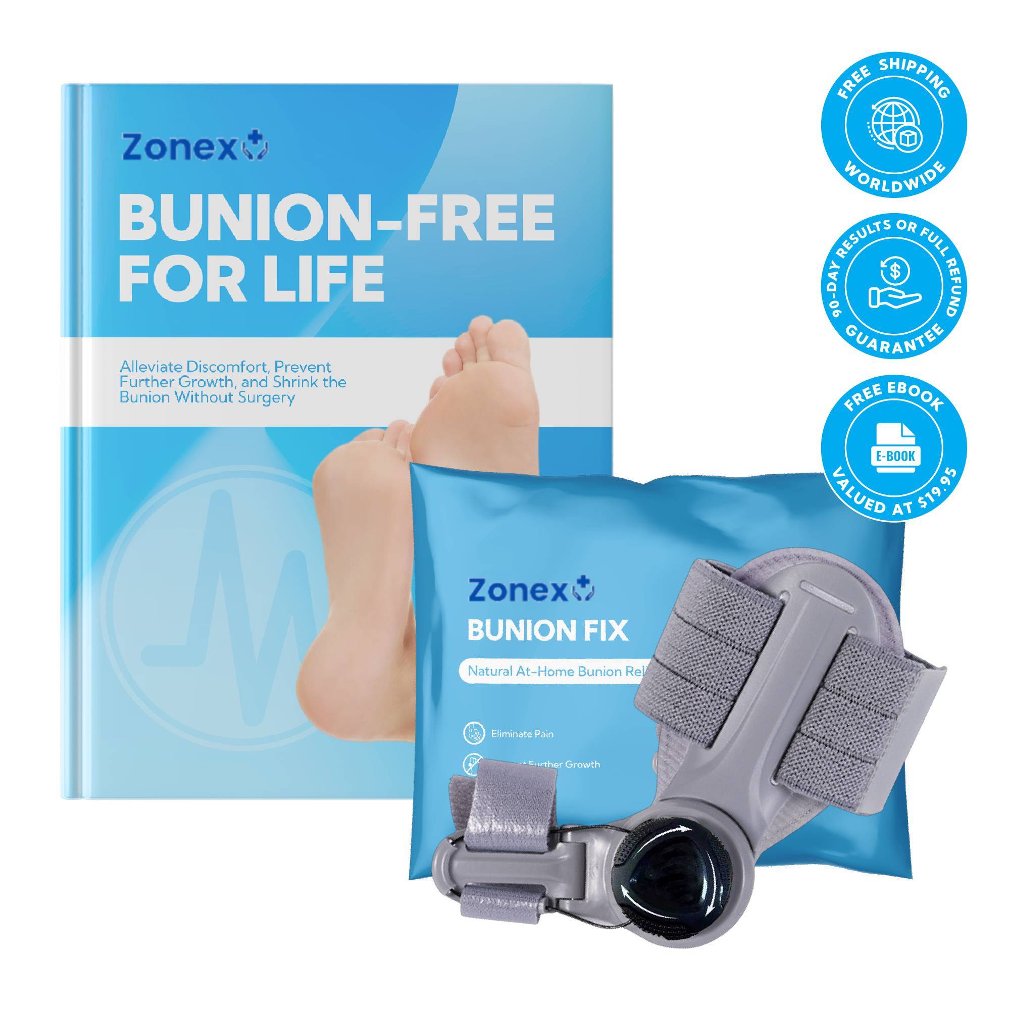 AlignEase Hallux Valgus Korrektor | Komfort und Ausrichtung für gesunde Füße