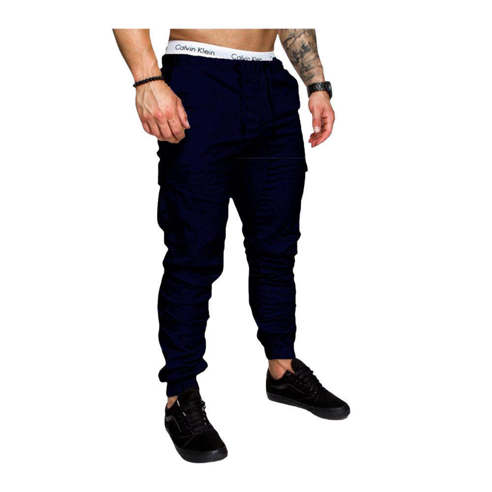 Herren Slim Fit Cargo-Hose