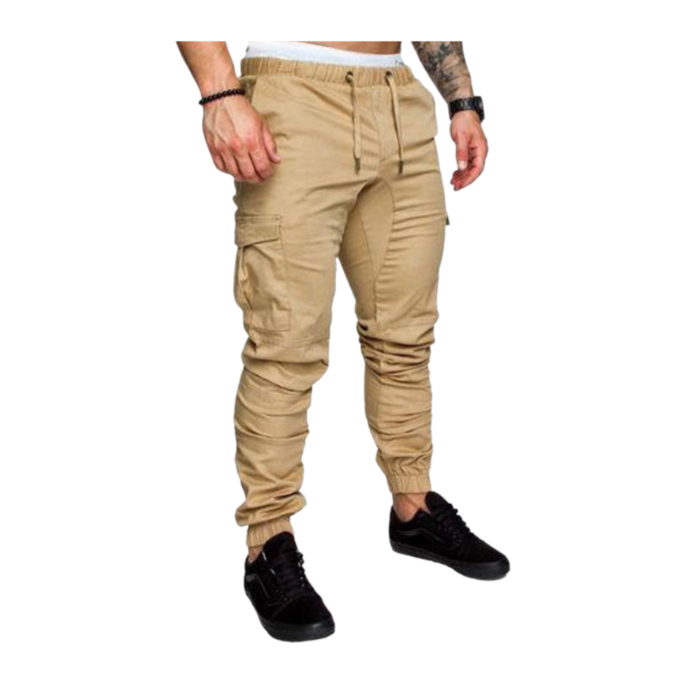Herren Slim Fit Cargo-Hose