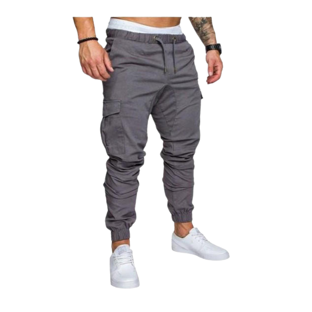 Herren Slim Fit Cargo-Hose