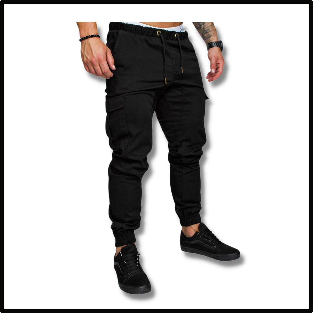 Herren Slim Fit Cargo-Hose
