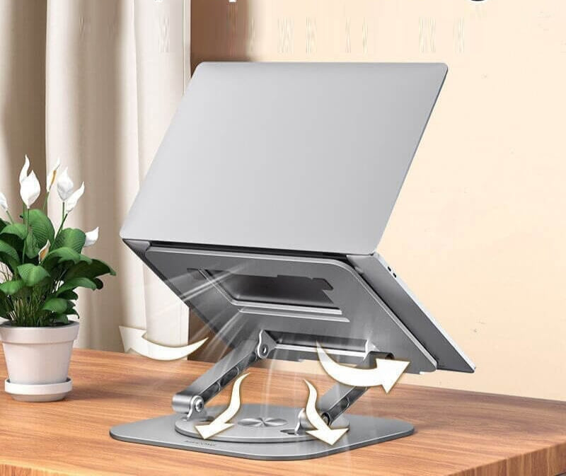 Élégance | Laptop- und Tabletständer 360° – verstellbar - ergonomisch - modernes Design
