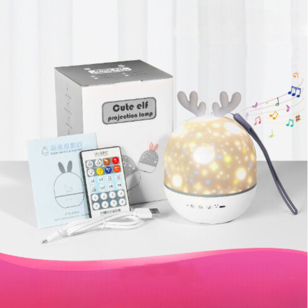 Magische Kinderlampe Sternenprojektor für das Schlafzimmer