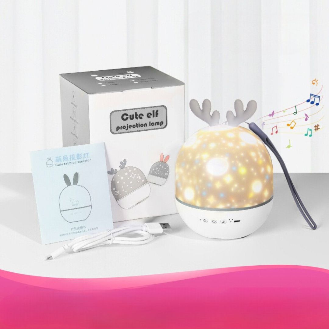 Magische Kinderlampe Sternenprojektor für das Schlafzimmer