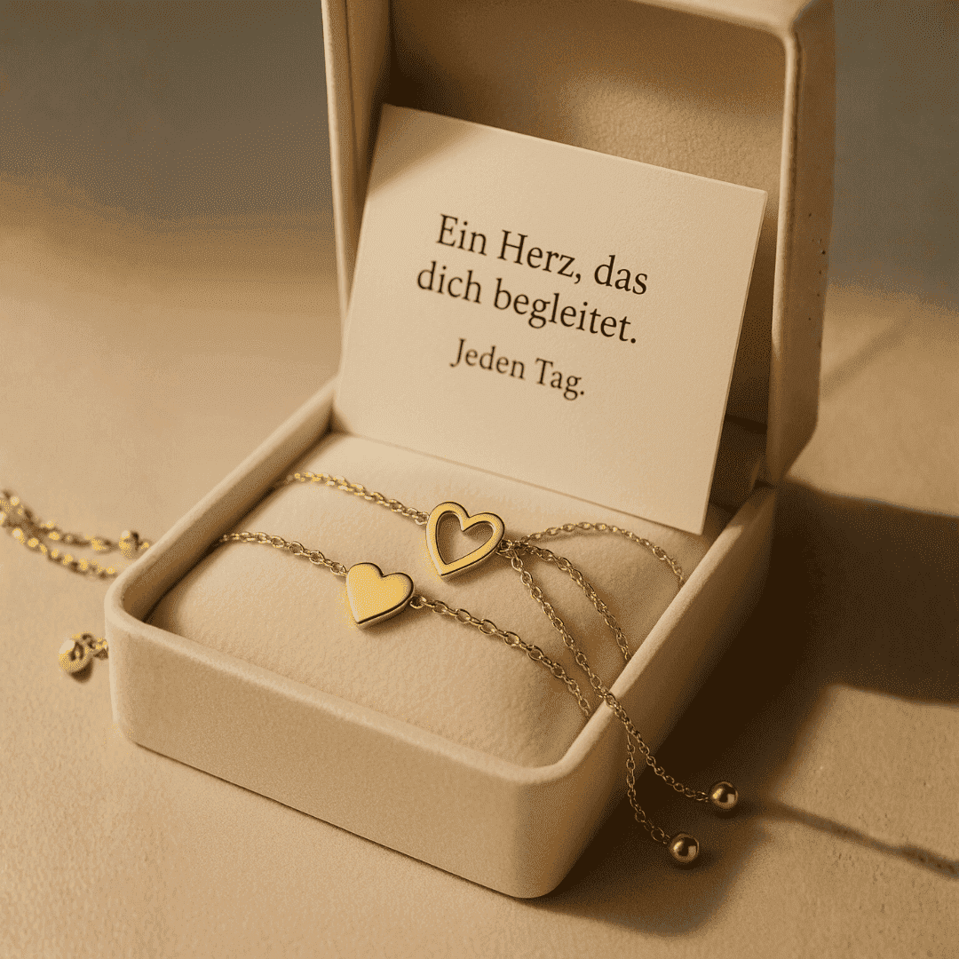 HeartLink | Herzschlagbänder Immer Nah Stilvoll Tragbar