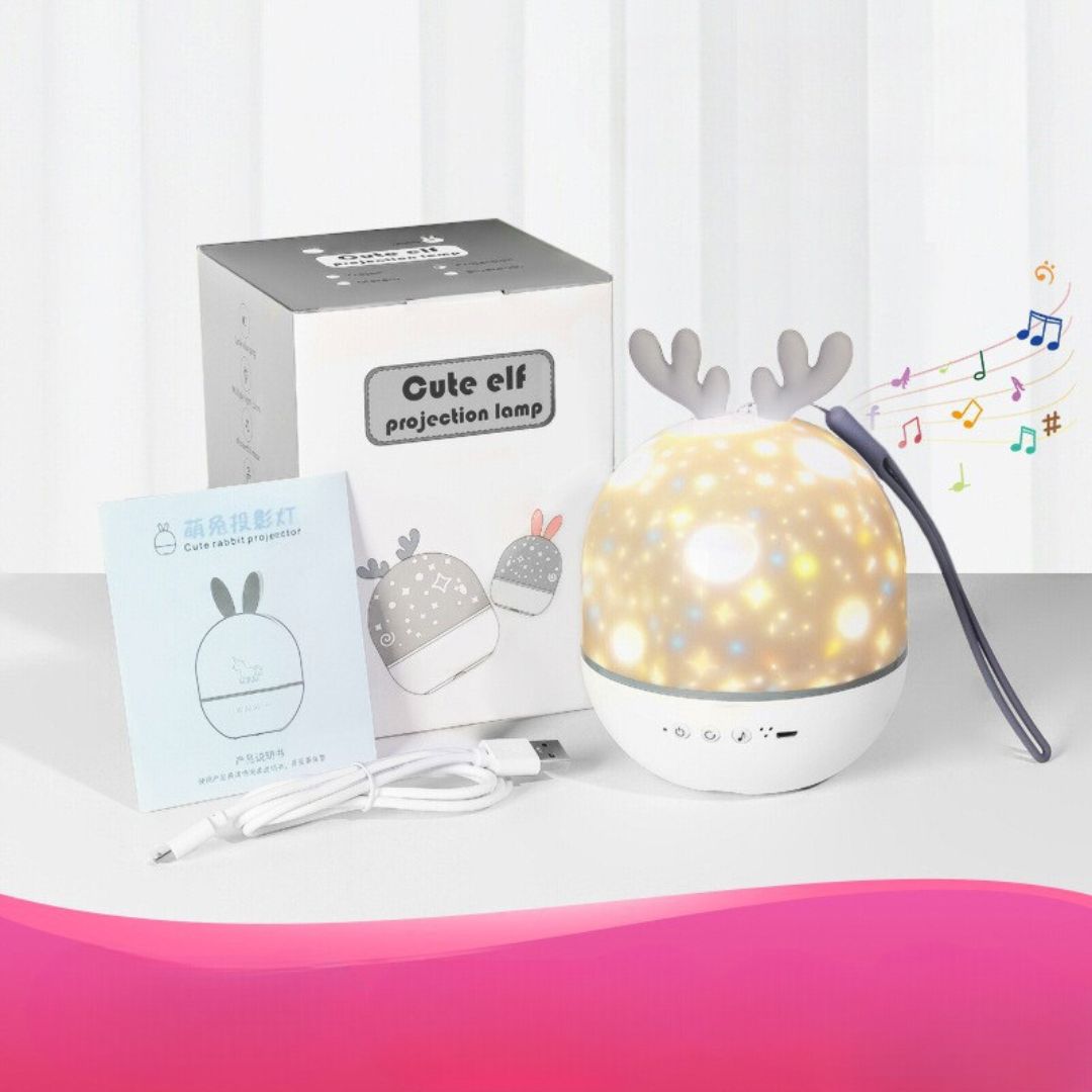 Magische Kinderlampe Sternenprojektor für das Schlafzimmer