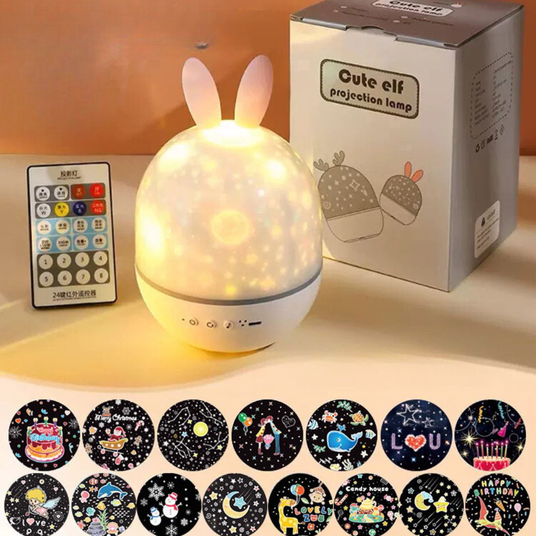 Magische Kinderlampe Sternenprojektor für das Schlafzimmer