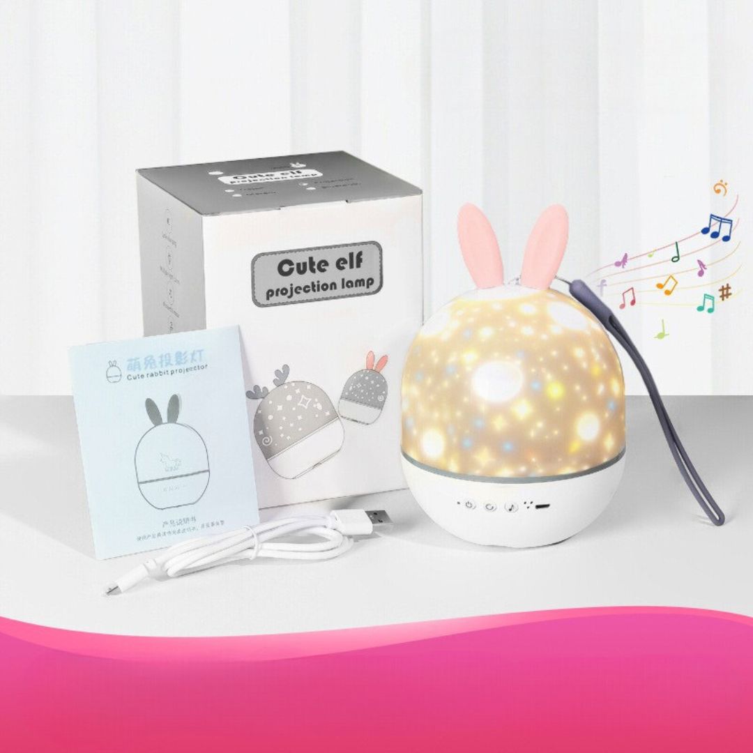 Magische Kinderlampe Sternenprojektor für das Schlafzimmer