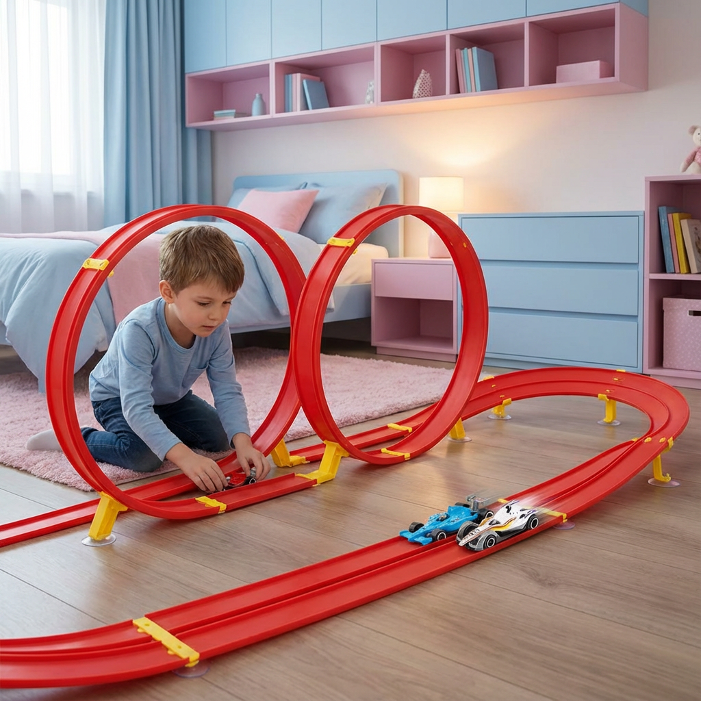 Vielseitige Rennbahn für endlosen Spielspaß